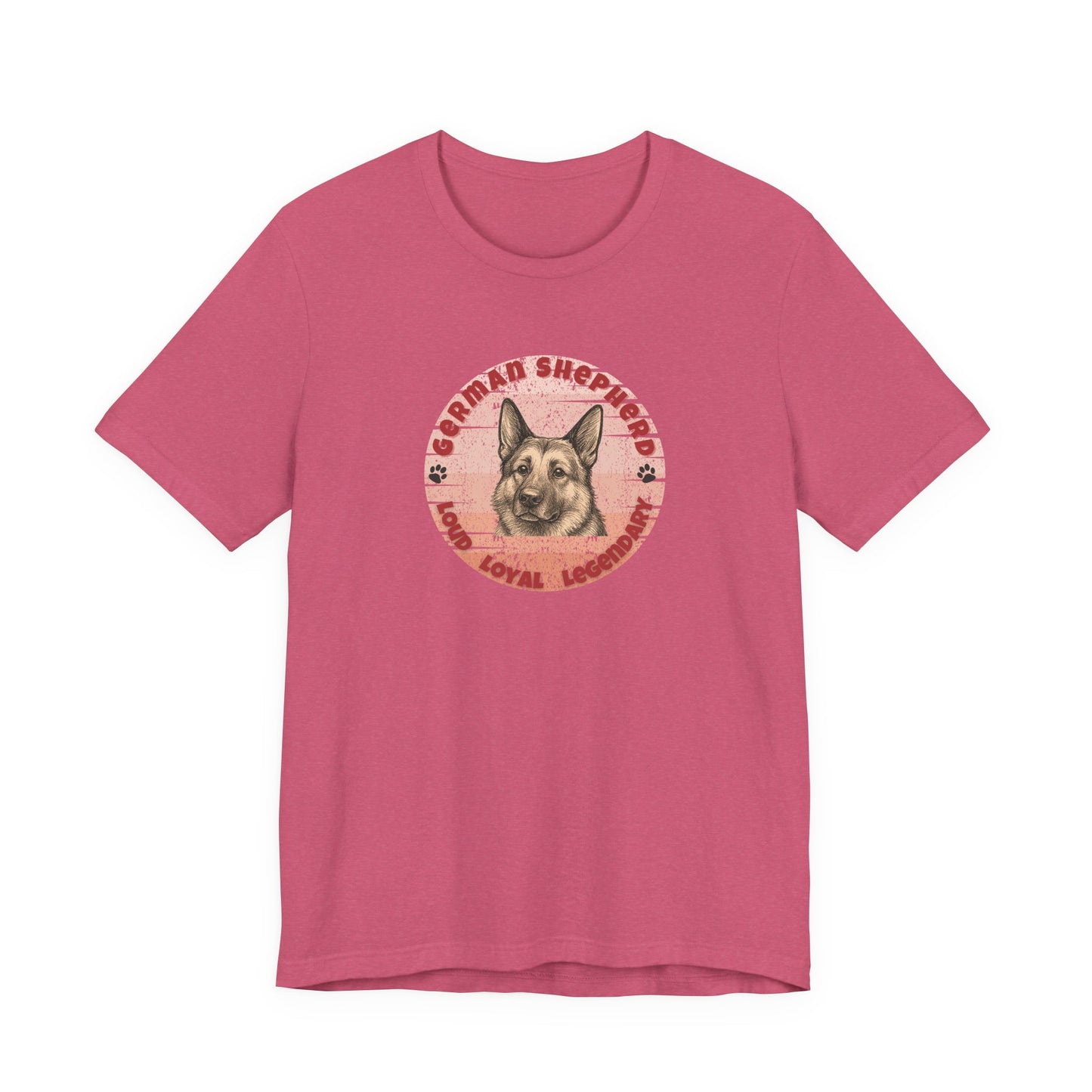 German Shepherd Lover Dog Lover Gift, Pet Owner Shirt, Birthday Gift for Dog Lovers, Animal Rescue Support Tee
