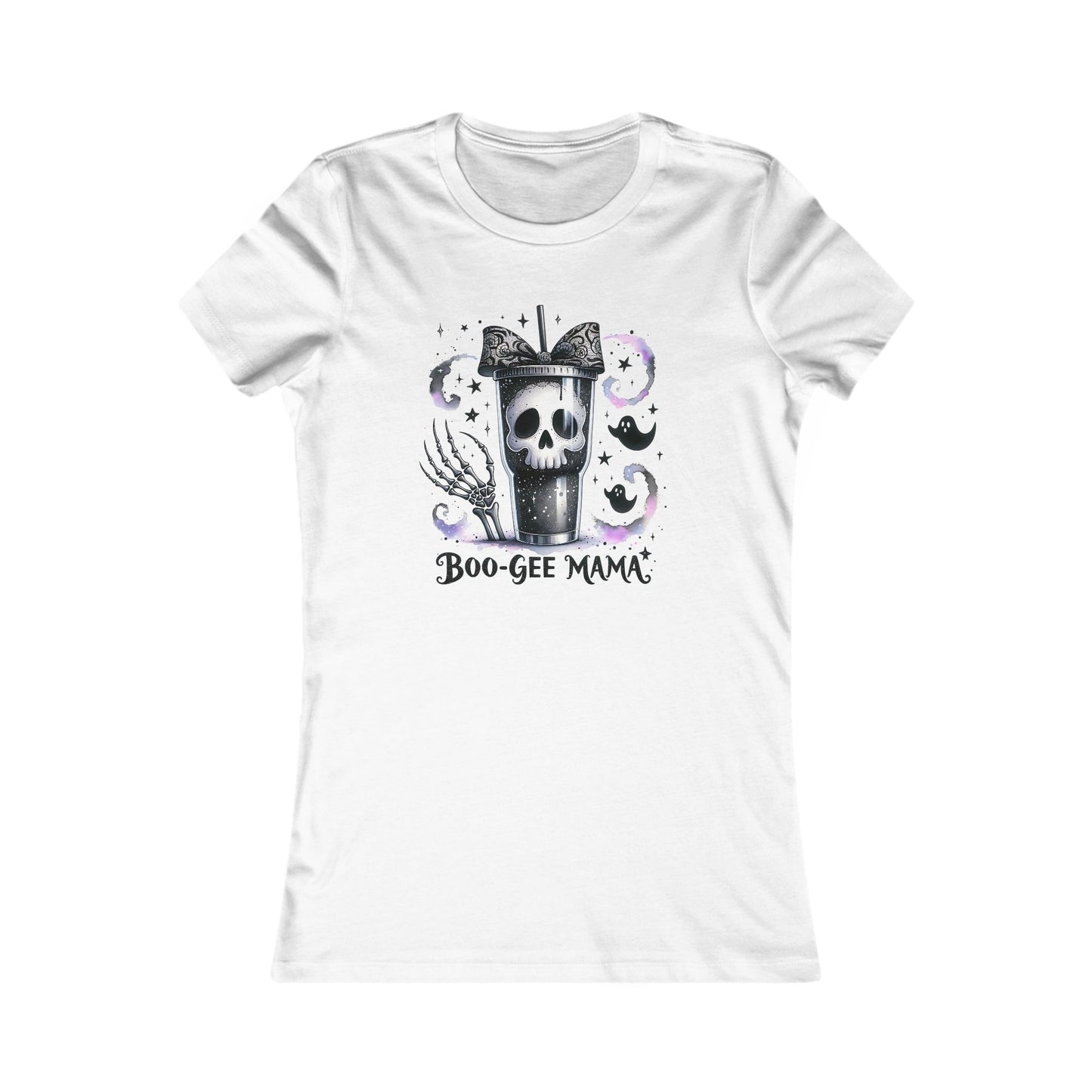 Boo-Gee Mama SoftTee, Halloween Shirt, Spooky Season Top, Gift for Moms, Casual Graphic Tee