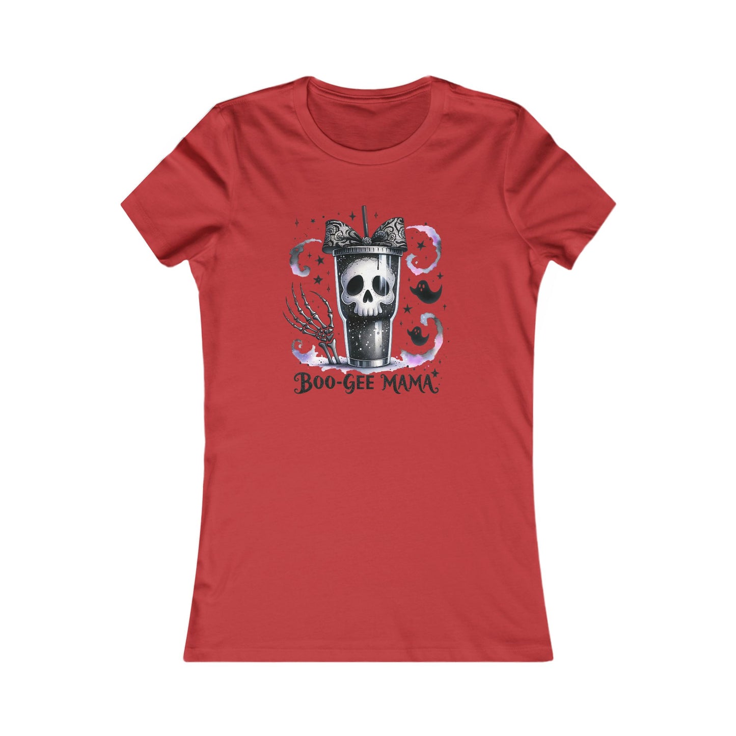 Boo-Gee Mama SoftTee, Halloween Shirt, Spooky Season Top, Gift for Moms, Casual Graphic Tee
