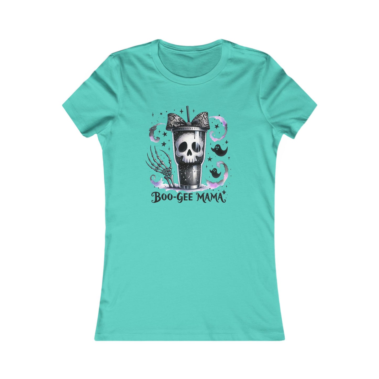 Boo-Gee Mama SoftTee, Halloween Shirt, Spooky Season Top, Gift for Moms, Casual Graphic Tee