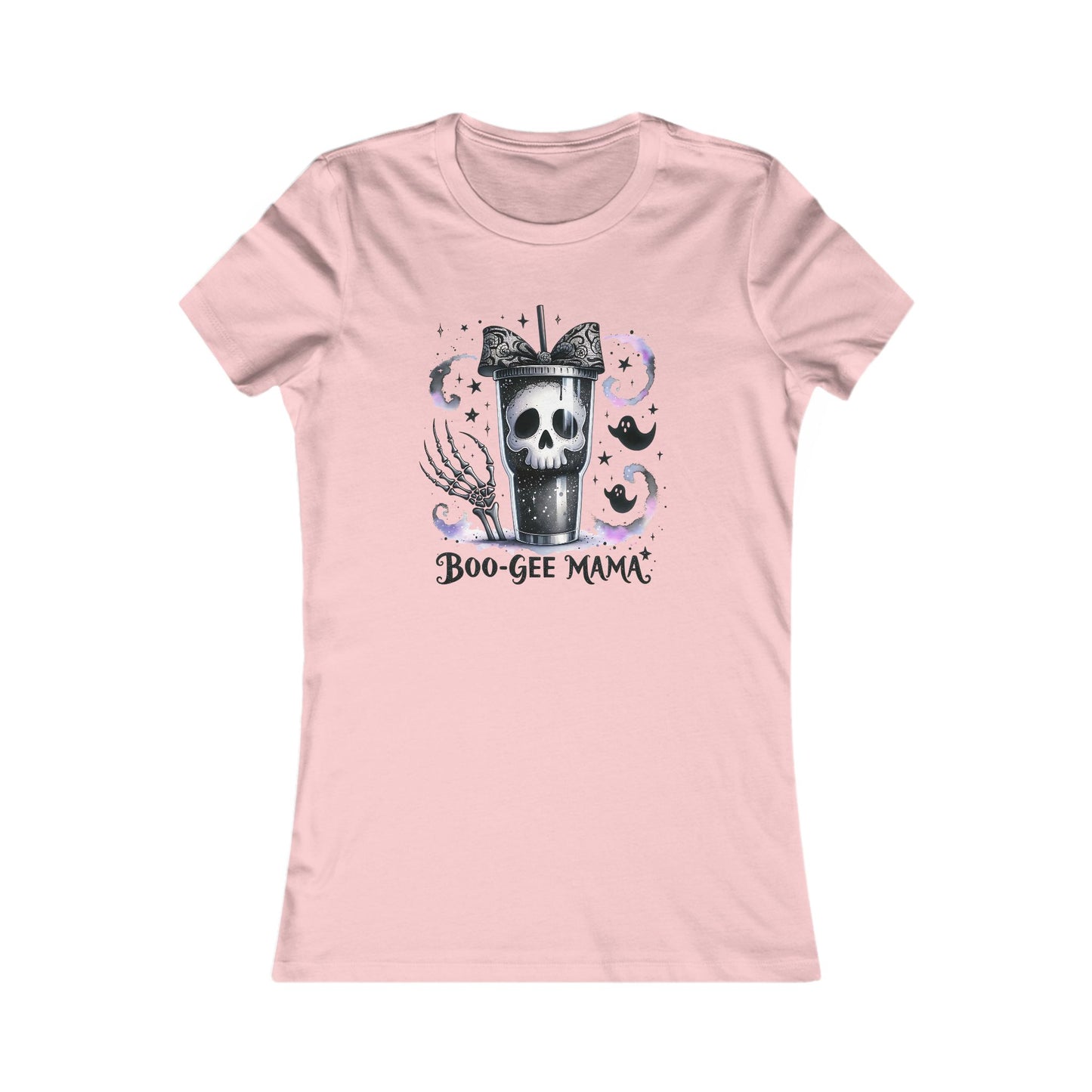 Boo-Gee Mama SoftTee, Halloween Shirt, Spooky Season Top, Gift for Moms, Casual Graphic Tee