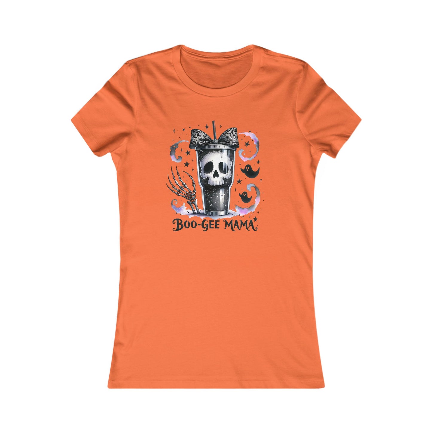 Boo-Gee Mama SoftTee, Halloween Shirt, Spooky Season Top, Gift for Moms, Casual Graphic Tee