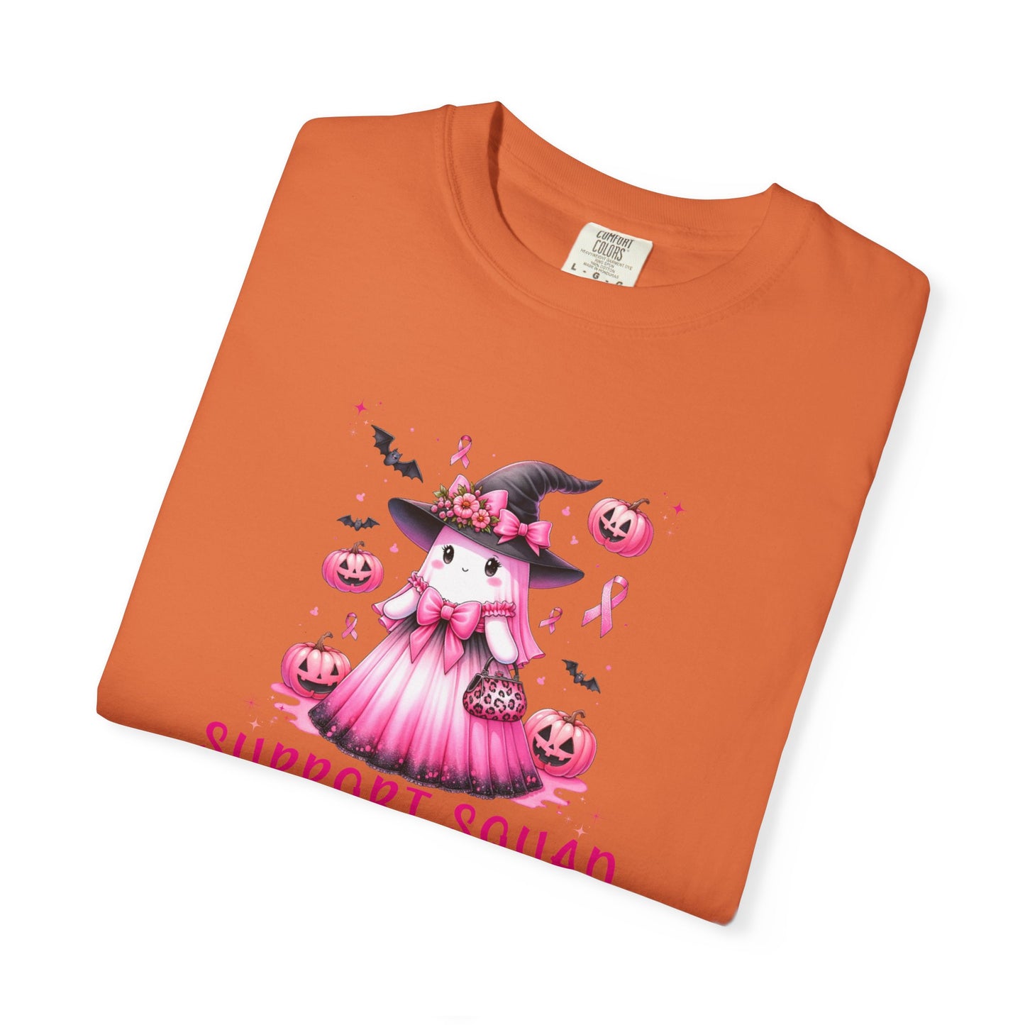 Support Squad Cute Ghost Comfort Colors T-Shirt