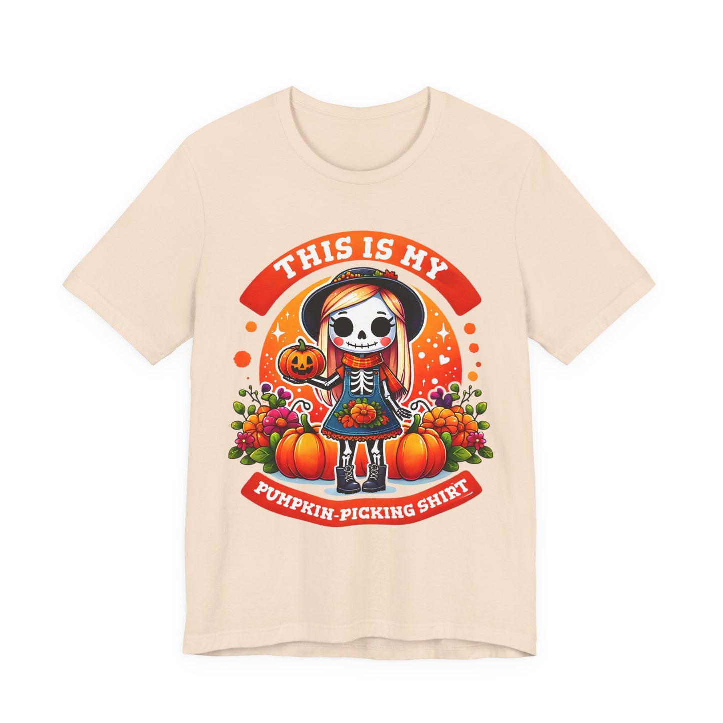 This is My Pumpkin Picking TShirt Bella Canvas Cute Pumpkin Picking Tee Halloween Shirt Fall Apparel Fun T-Shirt Harvest Celebration