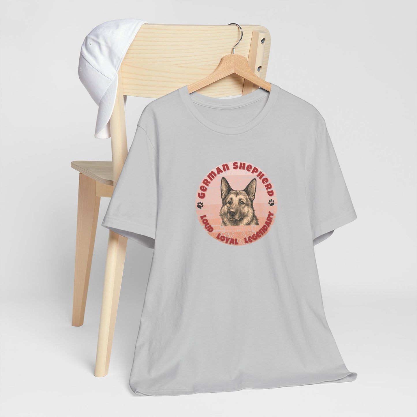 German Shepherd Lover Dog Lover Gift, Pet Owner Shirt, Birthday Gift for Dog Lovers, Animal Rescue Support Tee