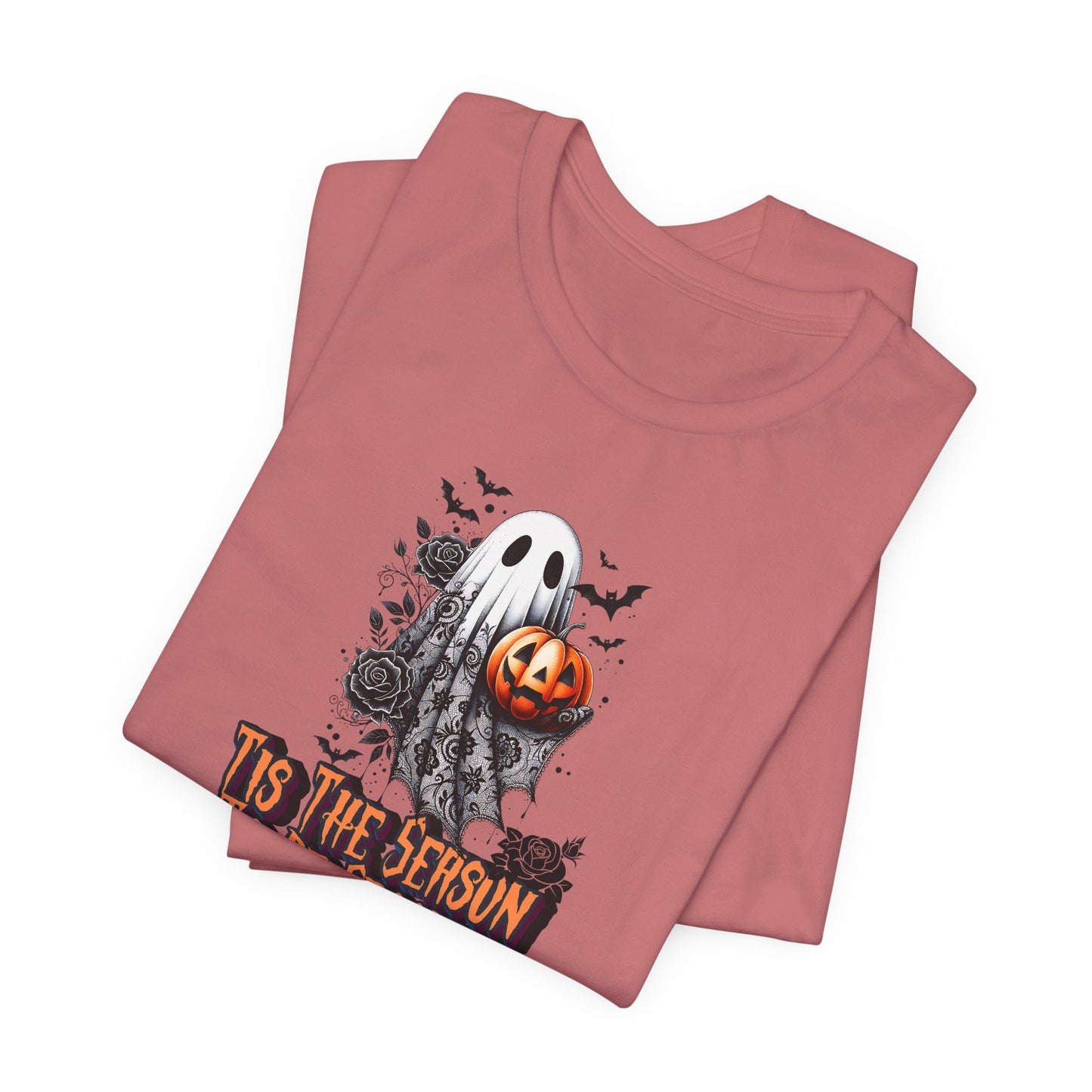 Tis the Season to Be Spooky Halloween Ghost Tee Spooky T-Shirt Halloween Costume