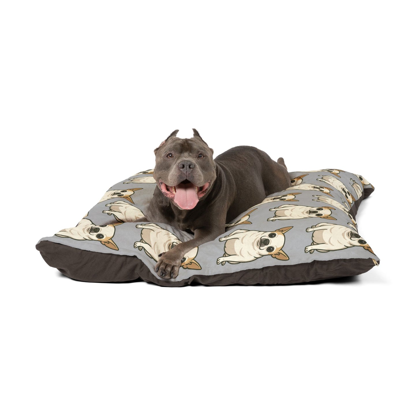 Chihuahua Print Pet Bed, Cozy Dog Bed, Gift for Dog Lovers, Cute Bed for Pets, Stylish Dog Pillow, Home Decor for Pet Owners