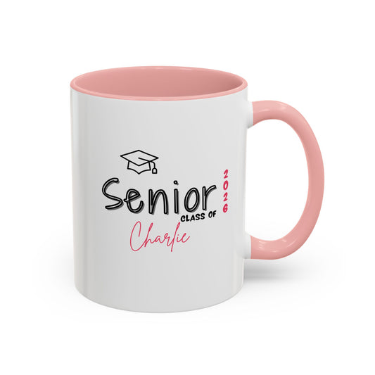 Class of 2026 Personalized Graduation Coffee Mug 11oz 15oz Gift for Graduate Custom Senior Class of 2026 Mug Gift Unique Gift for Graduates Coffee Lover's Mug Keepsake