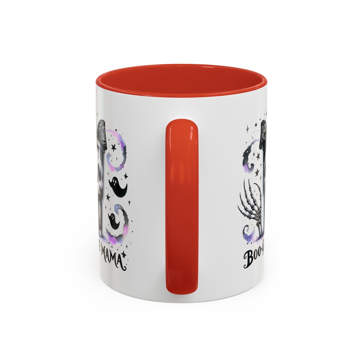 Boo-Gee Mama Spooky Halloween Coffee Mug, Boo-Gee Mama Drinkware, Cute Skeleton Mug, Witchy Gift for Moms, Unique Coffee Cup