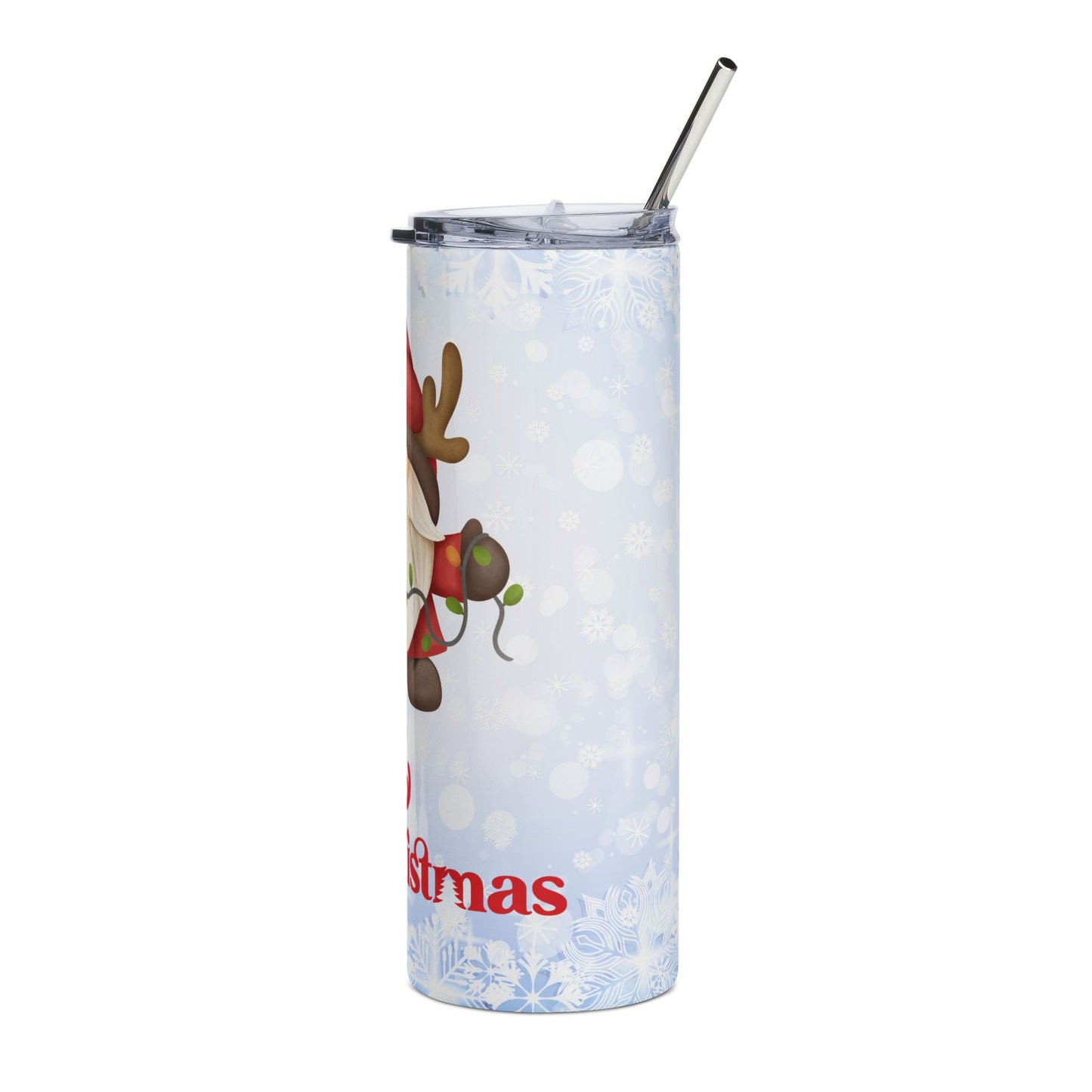 Christmas Santa Stainless Steel Tumbler - 20oz