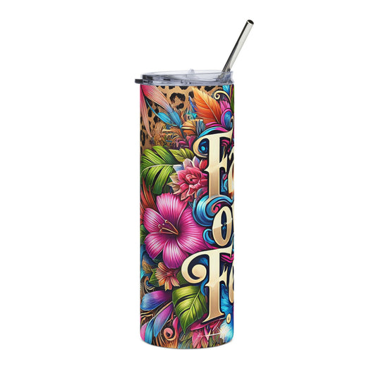 Faith over Fear 20oz Stainless Steel Tumbler