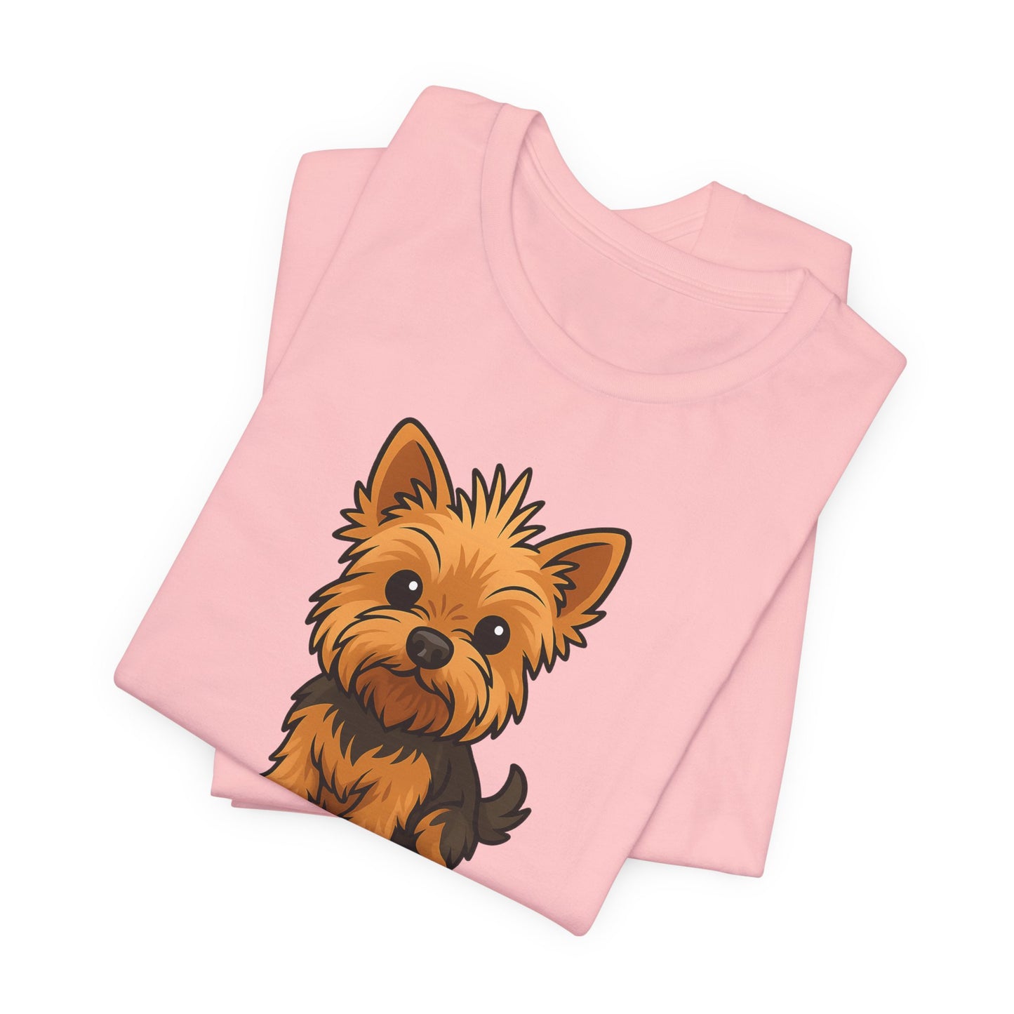 Cute Yorkie Dog Graphic Tee for Dog Lovers, Pet Lovers Gift, Animal Lover Shirt, Birthday Gift, Casual Wear