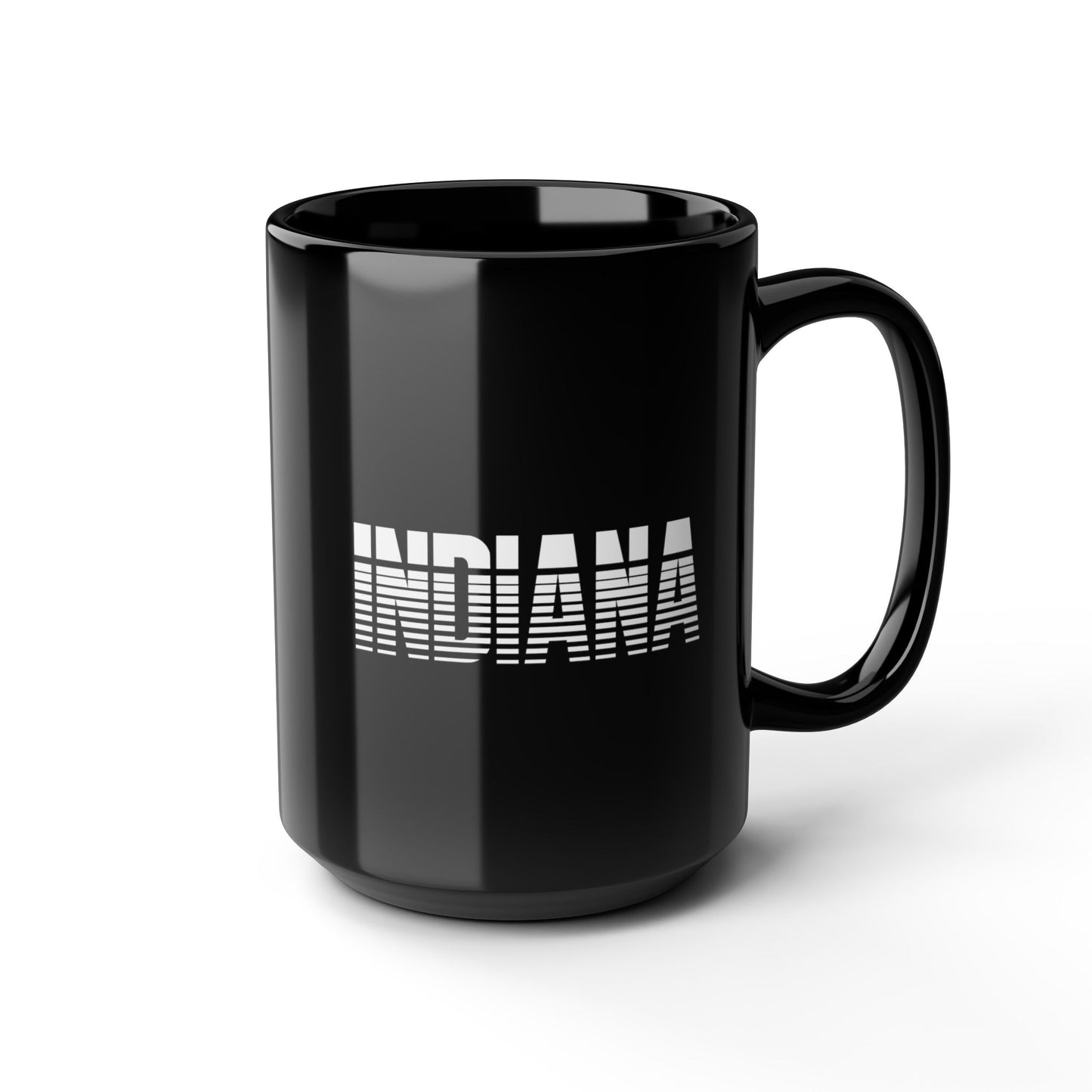 Indiana 15oz Black Mug
