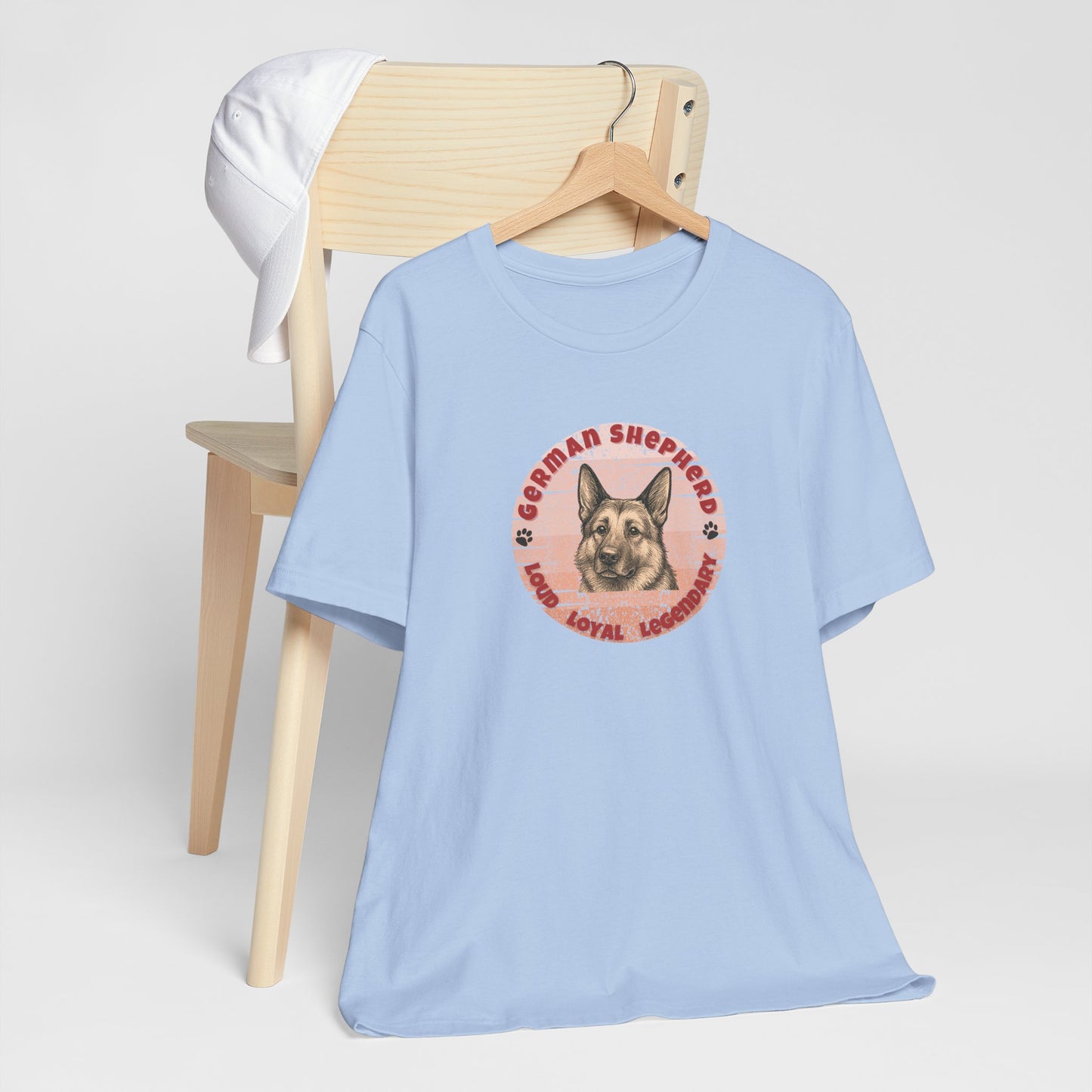 German Shepherd Lover Dog Lover Gift, Pet Owner Shirt, Birthday Gift for Dog Lovers, Animal Rescue Support Tee