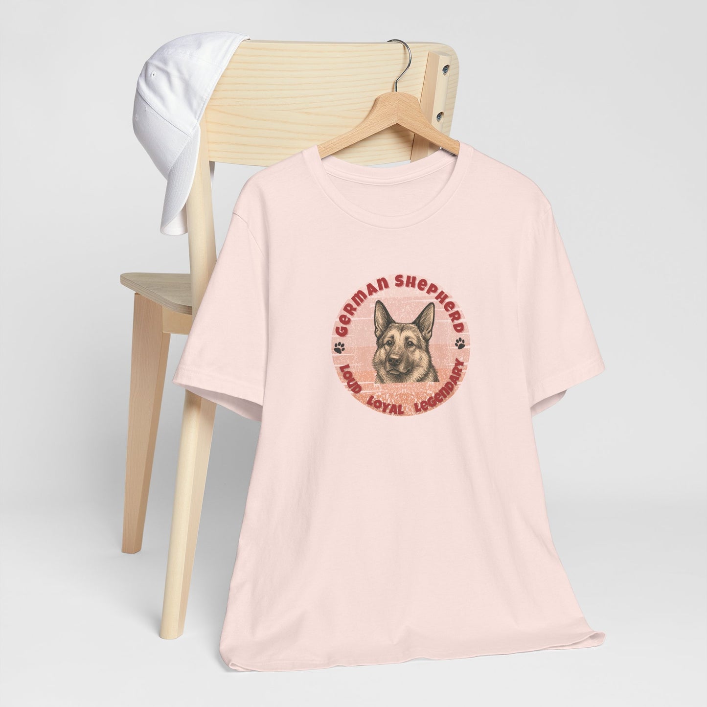 German Shepherd Lover Dog Lover Gift, Pet Owner Shirt, Birthday Gift for Dog Lovers, Animal Rescue Support Tee