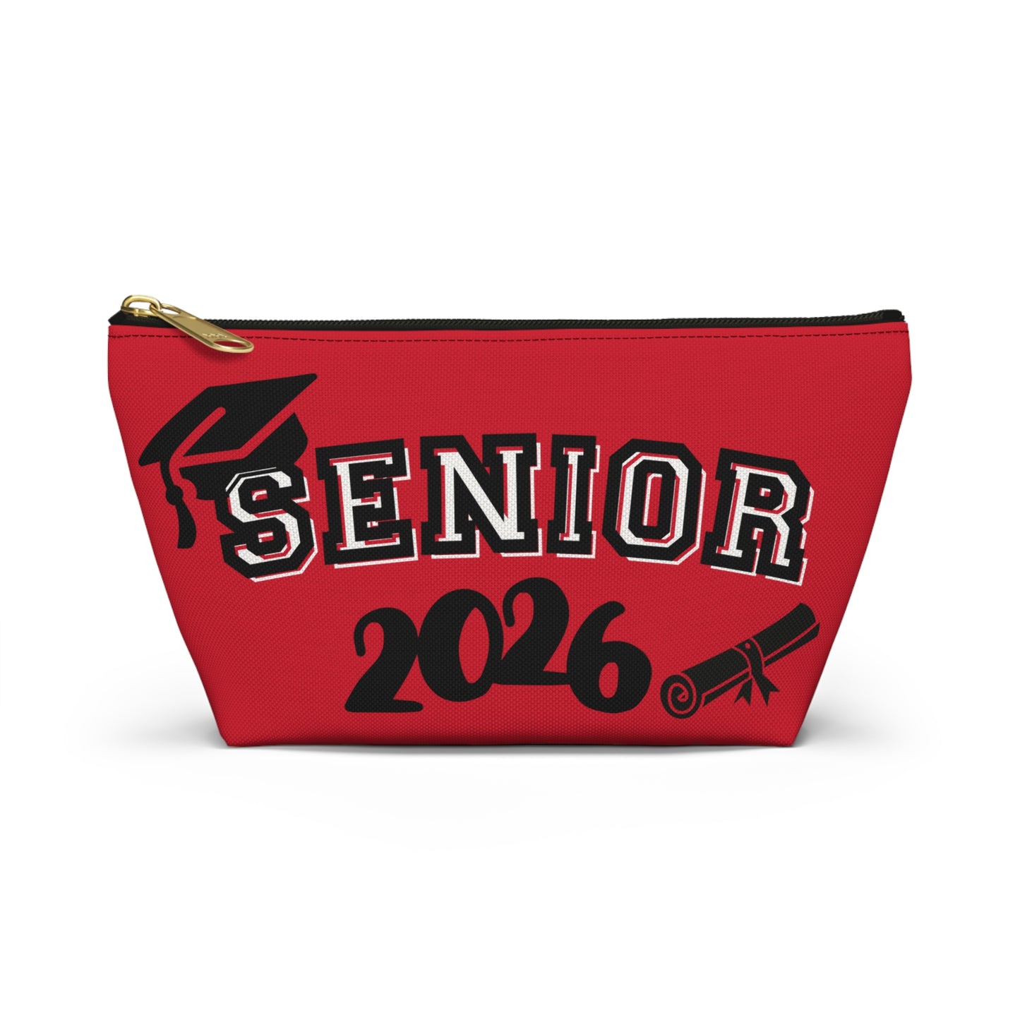Senior Class of 2026 Grad Accessory Pouch - Class of 2026, Graduation Gift, School Supplies, Makeup Bag, Personalized Keepsake