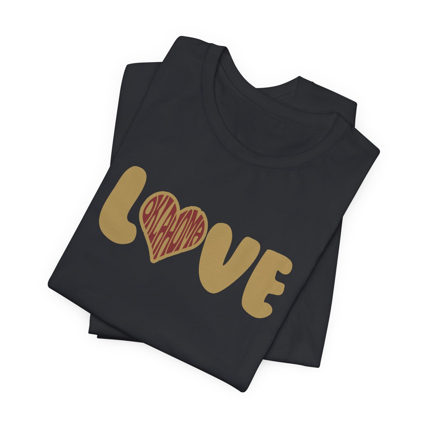 Oklahoma T-Shirt Graphic Casual Love Shirt, Gifts for Couples, Everyday Wear, Comfortable Fashion