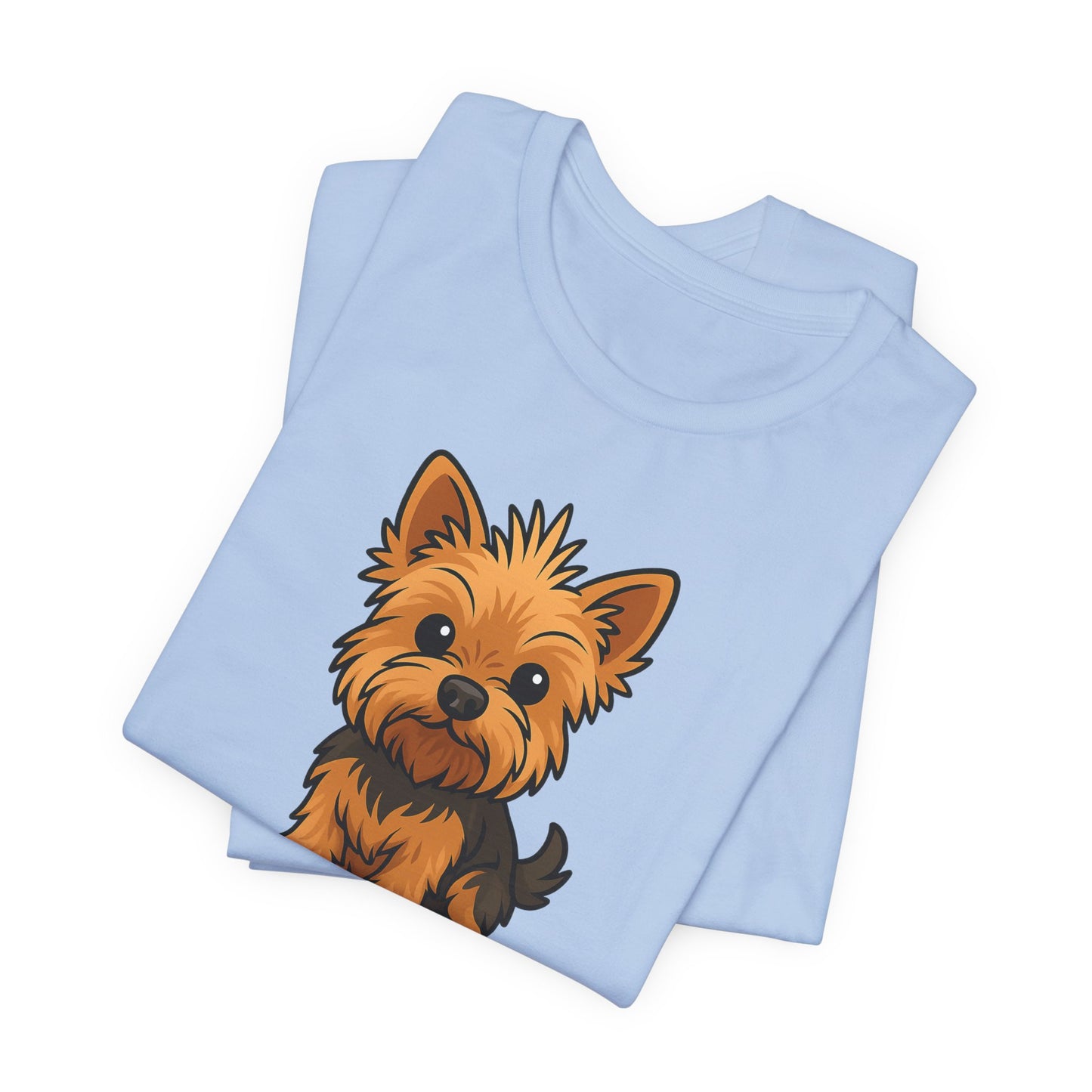 Cute Yorkie Dog Graphic Tee for Dog Lovers, Pet Lovers Gift, Animal Lover Shirt, Birthday Gift, Casual Wear