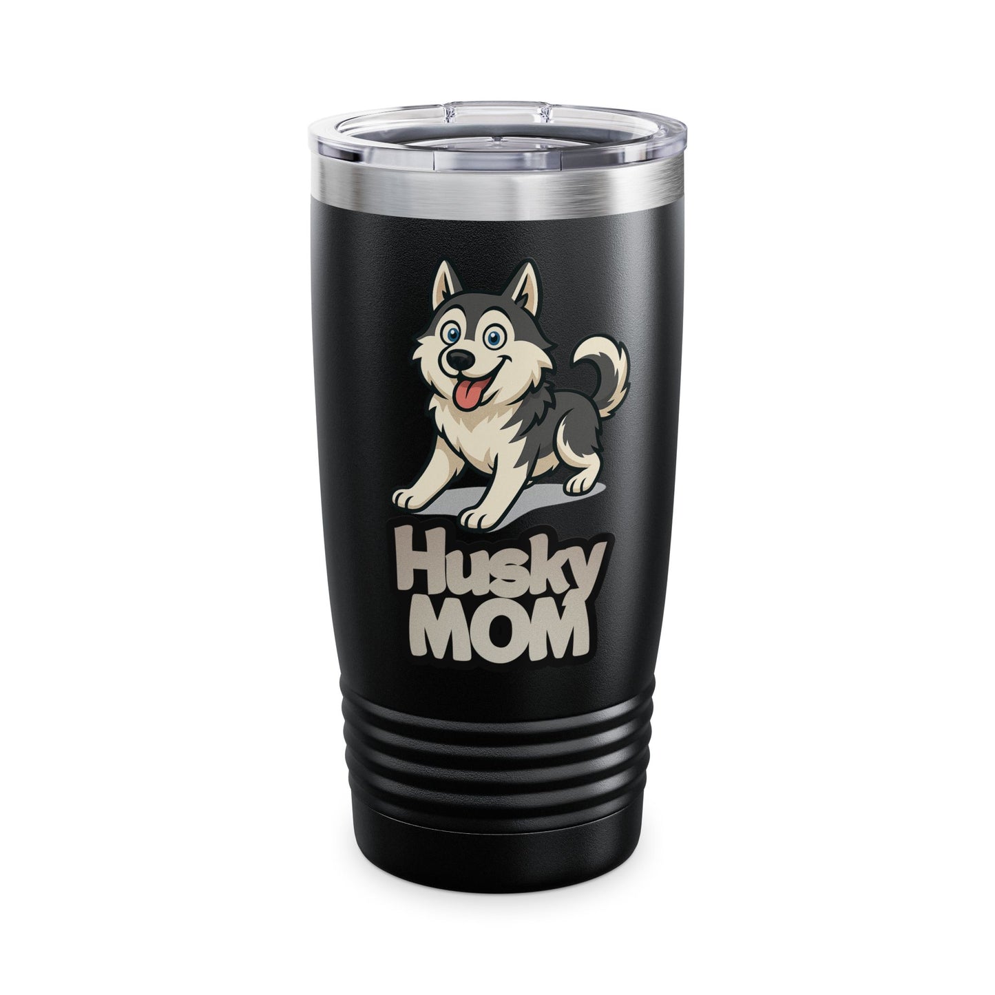 Husky Mom Tumbler, 20oz Stainless Steel Travel Cup, Perfect Gift for Dog Moms, Pet Lover Mug, Unique Drinking Experience