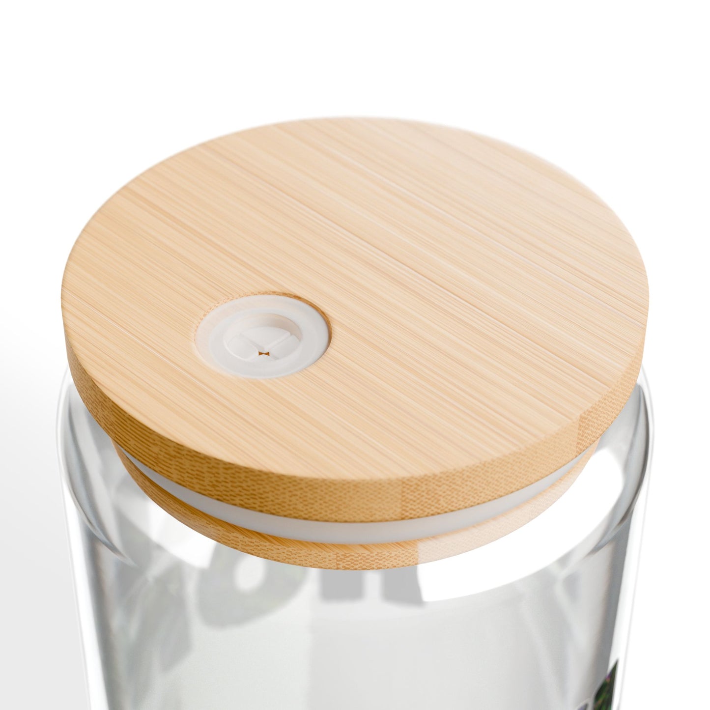 Oklahoma Cannabis Sipper Glass Tumbler Drinking Jar with Lid and Straw