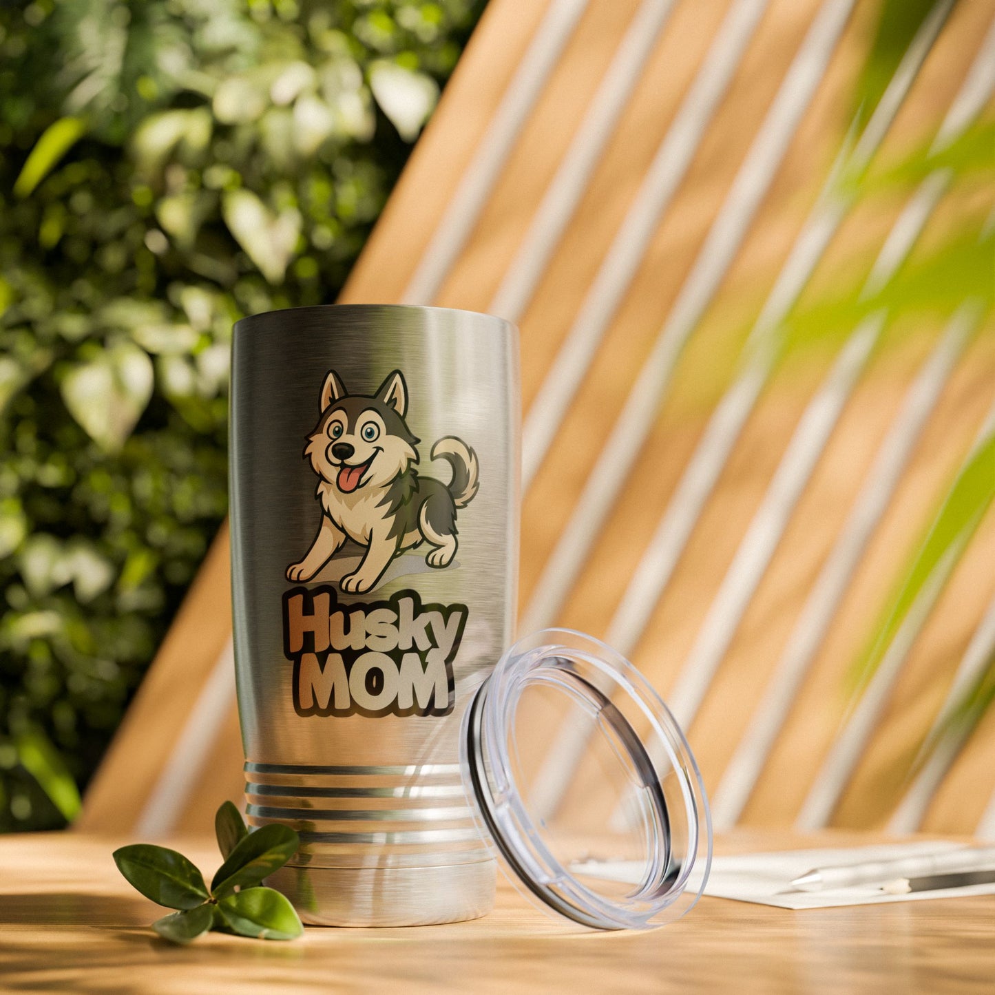 Husky Mom Tumbler, 20oz Stainless Steel Travel Cup, Perfect Gift for Dog Moms, Pet Lover Mug, Unique Drinking Experience