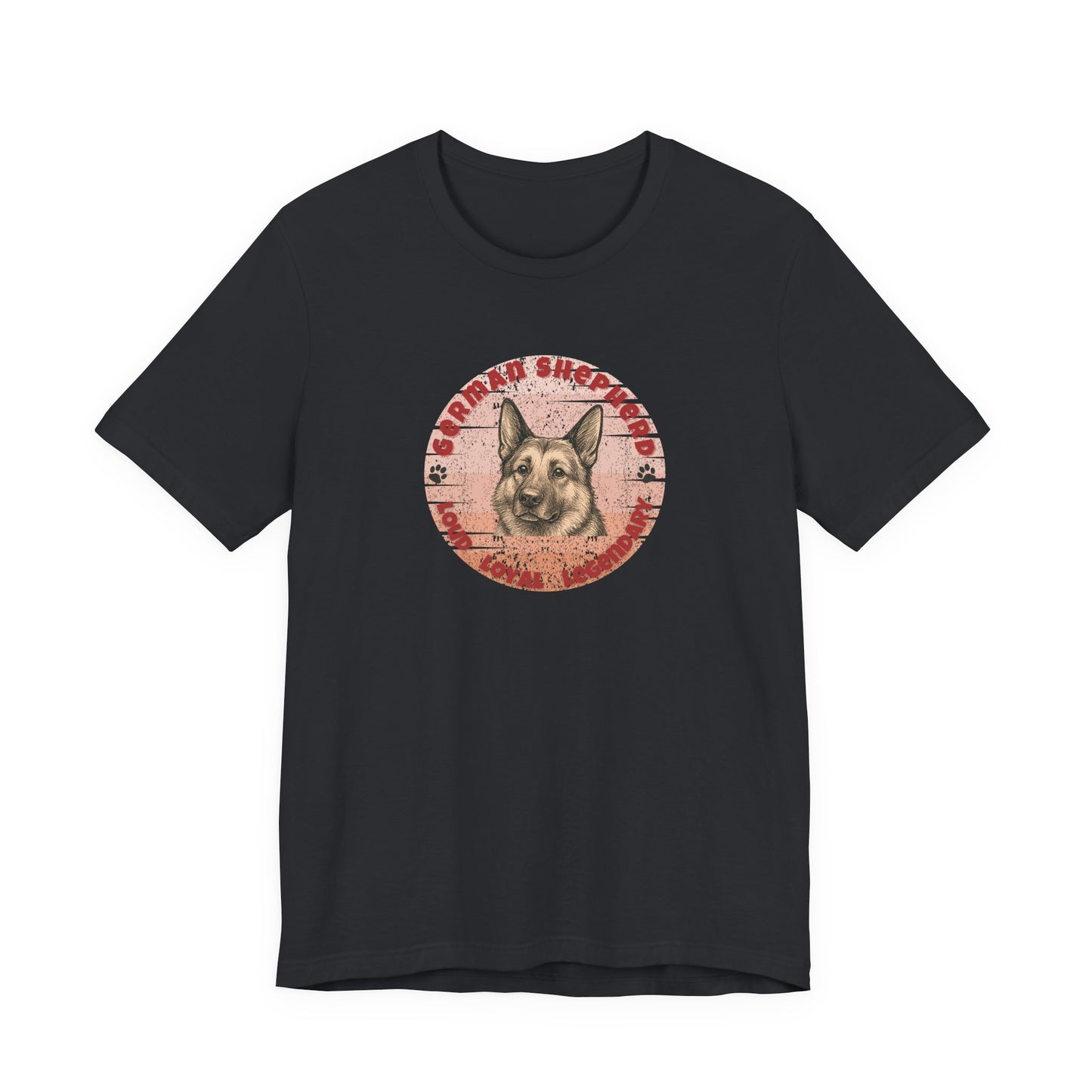German Shepherd Lover Dog Lover Gift, Pet Owner Shirt, Birthday Gift for Dog Lovers, Animal Rescue Support Tee