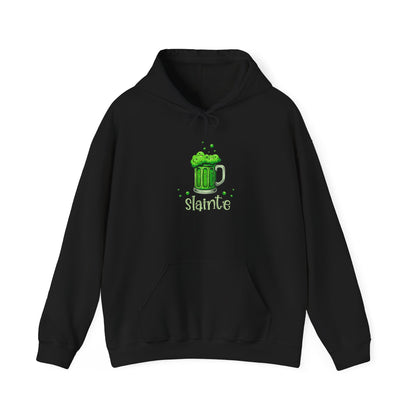 St. Patrick's Day 'Slainte' Green Beer Hoodie
