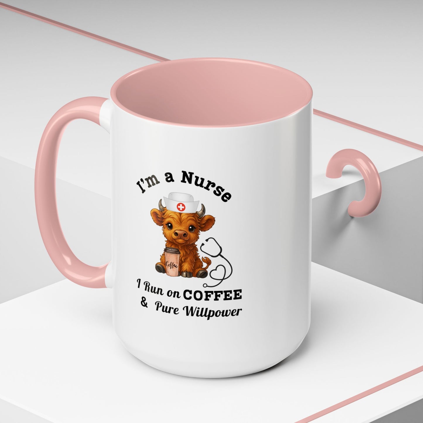 Nurse Appreciation Coffee Mug Gift  Motivation Gift for Healthcare Workers Funny Mug for Nurses Coffee Lover's Gift Unique Nursing Gift Cute Mug [...]