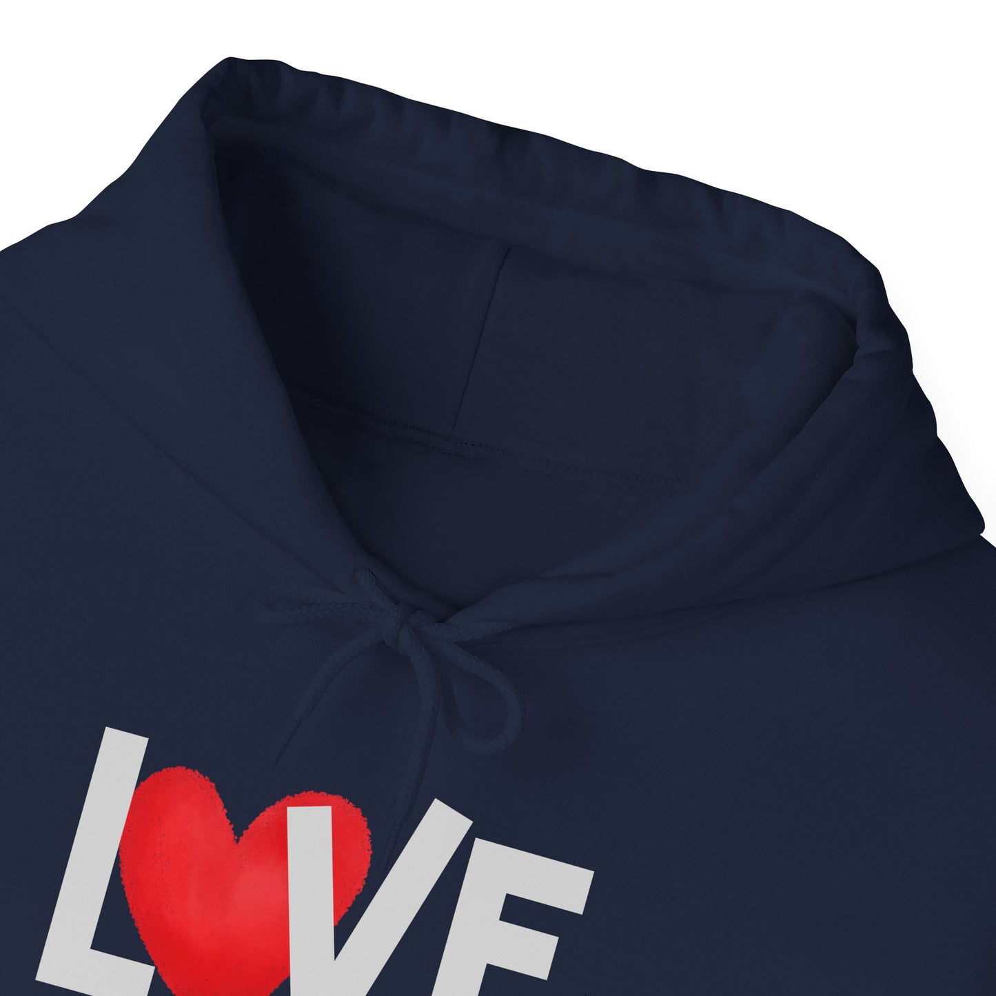 The LOVE Heart Hoodie Cozy Everyday Pullover