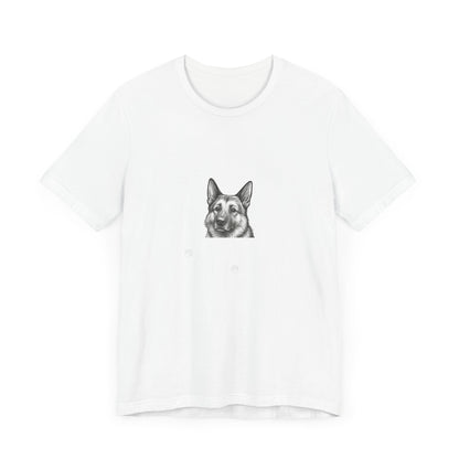 German Shephard Custom T-Shirt Shephard Life Loud Loyal Legendary