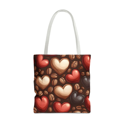 I Love Coffee Beans Bag Tote