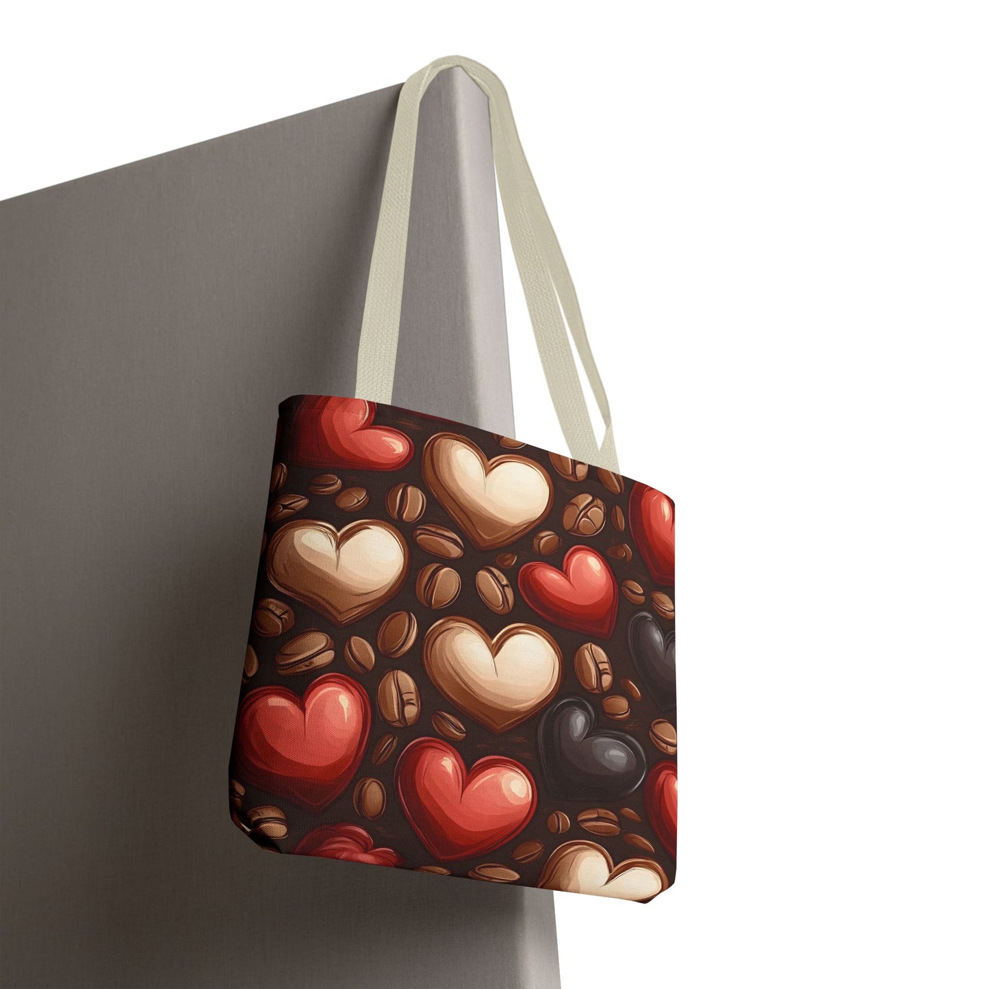 I Love Coffee Beans Bag Tote