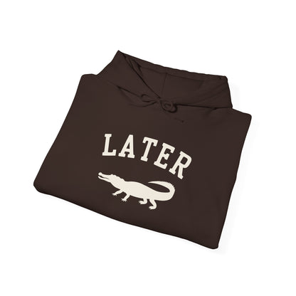 Later Gator Hoodie – Funny Retro Graphic Hooded Sweatshirt