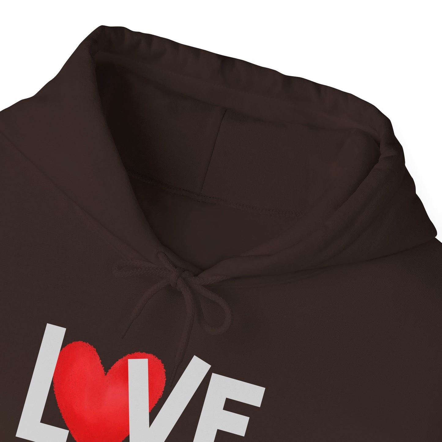The LOVE Heart Hoodie Cozy Everyday Pullover