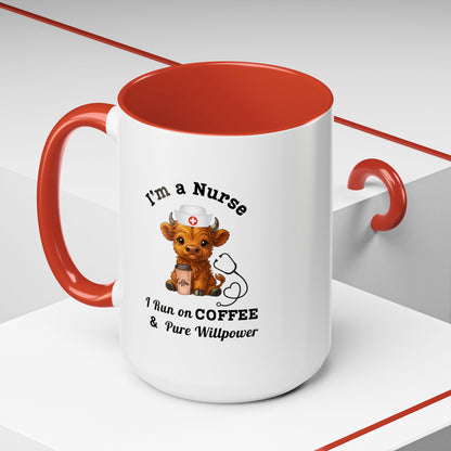 Nurse Appreciation Coffee Mug Gift  Motivation Gift for Healthcare Workers Funny Mug for Nurses Coffee Lover's Gift Unique Nursing Gift Cute Mug [...]