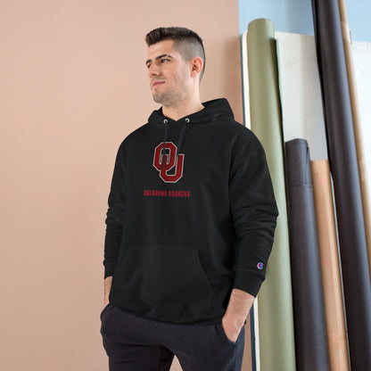 Oklahoma Sooners Champion Hoodie, College Sweatshirt, Game Day Apparel, Team Spirit Gear, Gift for Fans