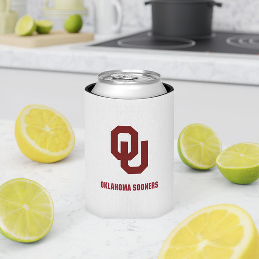 Oklahoma Sooners Koozie Gift OU Sooners Gift Game Day Gift for Sooners Fan