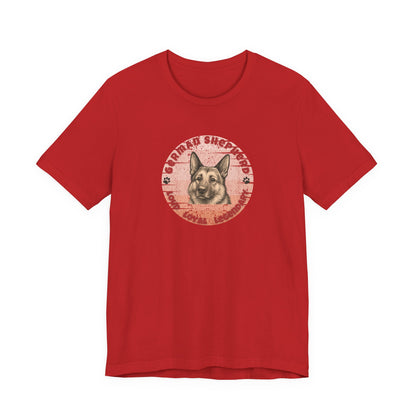 German Shepherd Lover Dog Lover Gift, Pet Owner Shirt, Birthday Gift for Dog Lovers, Animal Rescue Support Tee