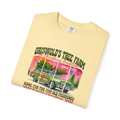Griswold's Tree Farm T-Shirt — Vintage Family Christmas Truck Tee