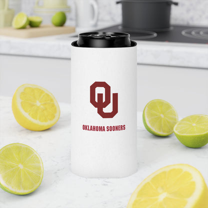 Oklahoma Sooners Koozie Gift OU Sooners Gift Game Day Gift for Sooners Fan