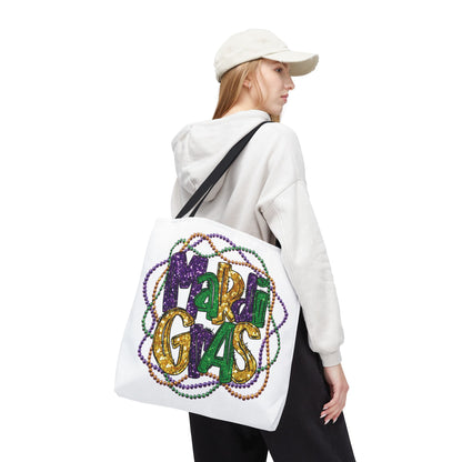 Mardi Gras Bead Bag Tote in 3 Sizes