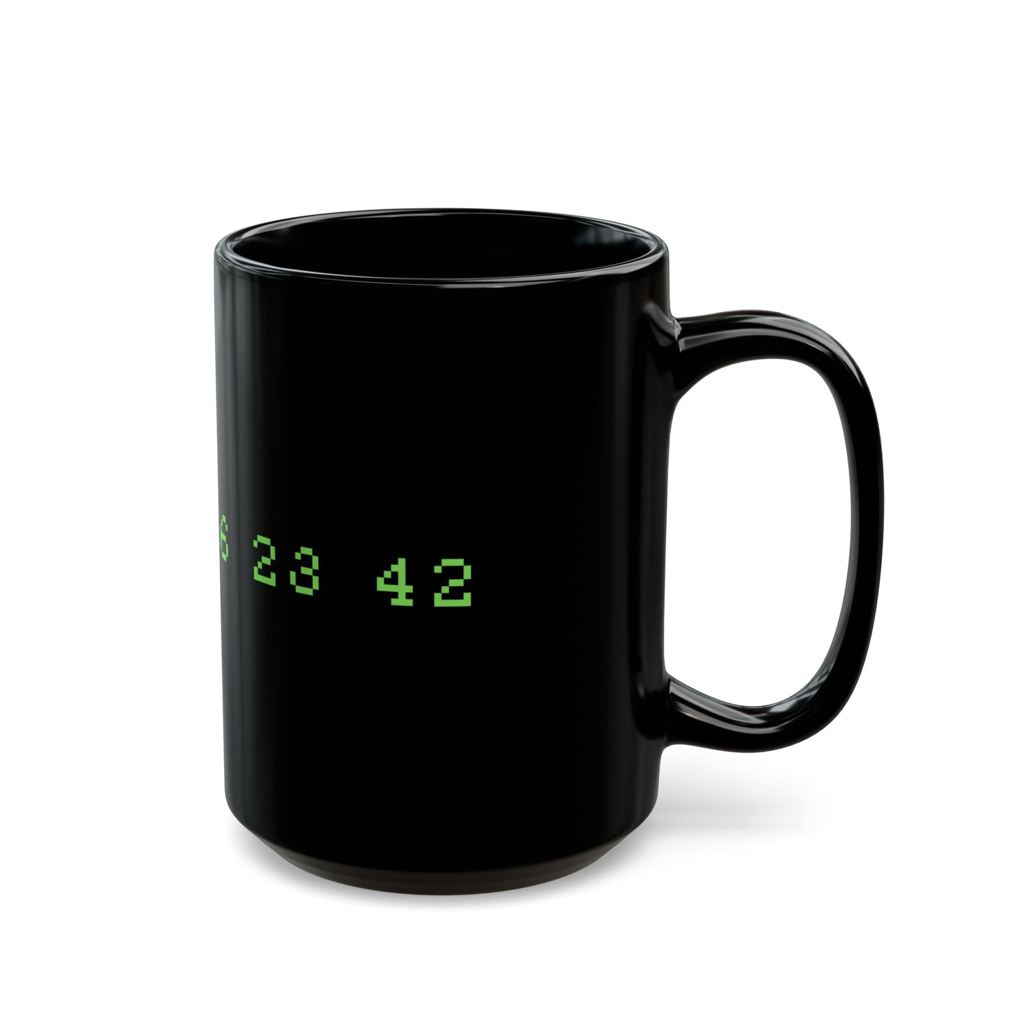 4 8 15 16 23 42 - Lost Numbers 15oz Black Mug