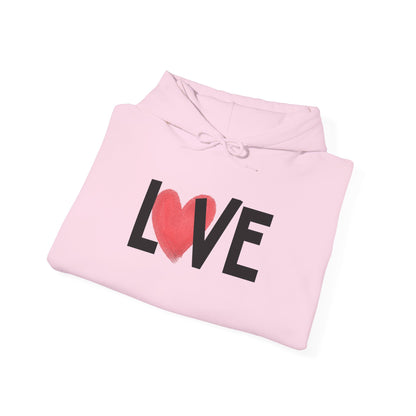 The LOVE Heart Hoodie Cozy Everyday Pullover