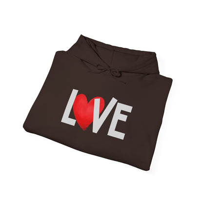 The LOVE Heart Hoodie Cozy Everyday Pullover