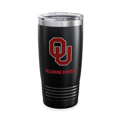 Oklahoma Sooners 20 oz Insulated Tumbler Gift for Sooners Fan Gift for Game Day OU Fan