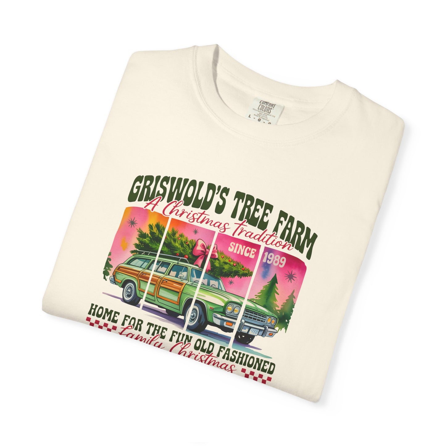 Griswold's Tree Farm T-Shirt — Vintage Family Christmas Truck Tee