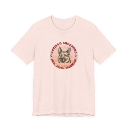German Shepherd Lover Dog Lover Gift, Pet Owner Shirt, Birthday Gift for Dog Lovers, Animal Rescue Support Tee