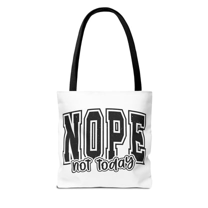 NOPE Not Today Graphic Tote Bag