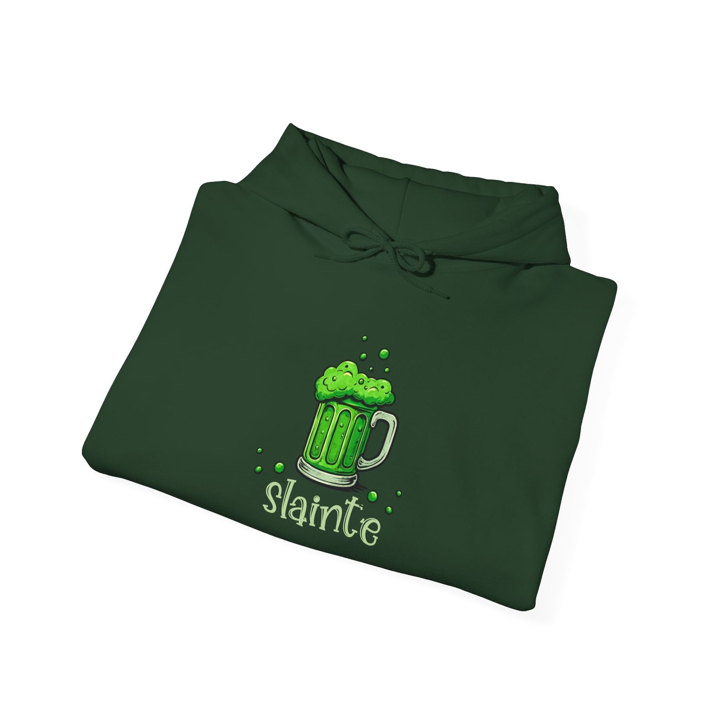 St. Patrick's Day 'Slainte' Green Beer Hoodie