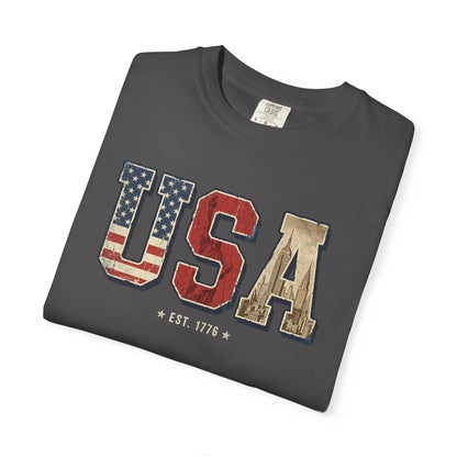 USA Retro Comfort Colors Tee